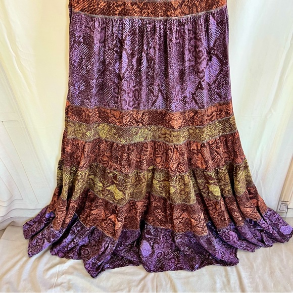 ANTHROPOLOGIE Colima Maxi Tiered Dress - Picture 5 of 12